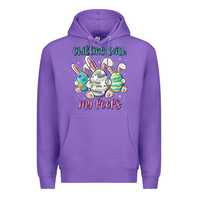 Chilling With My Peeps Premium Hoodie by MaliasSmallBusiness | Teevron