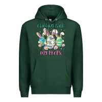 Sports Green chilling with my peeps Premium Hoodie - MaliasSmallBusiness