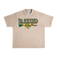 French Oak blessed life western Urban Heavy Tee - texasbilliewilder