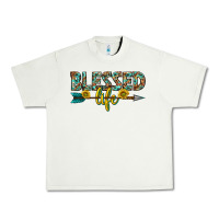 Pistachio blessed life western Urban Heavy Tee - texasbilliewilder