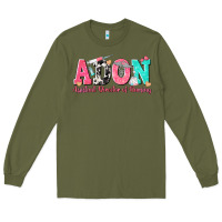 Army Green adon assistant director of nursing Long Sleeve Tee - texasbilliewilder