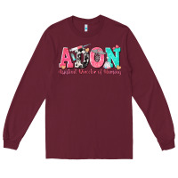 Burgundy adon assistant director of nursing Long Sleeve Tee - texasbilliewilder