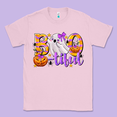 Boo-tiful Classic Tee Designed By Texasbilliewilder