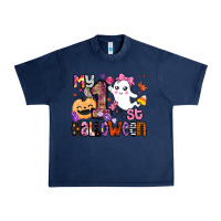 Navy my 1st halloween Urban Heavy Tee - BarkalooDesign