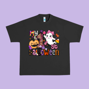 My 1st Halloween Urban Heavy Tee Designed By Barkaloodesign