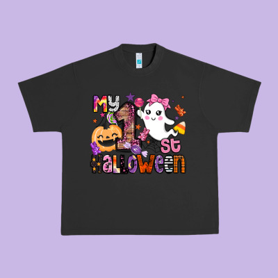My 1st Halloween Urban Heavy Tee Designed By Barkaloodesign