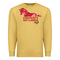 Antique Gold Everybody's Got A Horse Neigh Premium Sweatshirt - Bettercallsaul