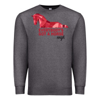 Charcoal Heather Everybody's Got A Horse Neigh Premium Sweatshirt - Bettercallsaul
