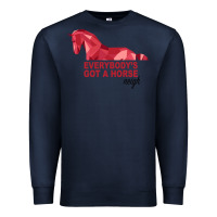 Navy Everybody's Got A Horse Neigh Premium Sweatshirt - Bettercallsaul