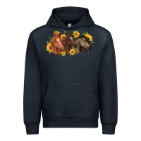 Navy western horses Urban Hoodie - MaliasSmallBusiness