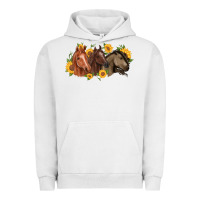 Pigment Lunar Rock western horses Urban Hoodie - MaliasSmallBusiness