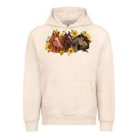 Sandshell western horses Urban Hoodie - MaliasSmallBusiness