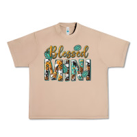 Burro blessed mini with leopard and aztec Urban Heavy Tee - texasbilliewilder