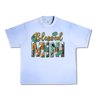 Grape Ice blessed mini with leopard and aztec Urban Heavy Tee - texasbilliewilder