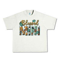 Pistachio blessed mini with leopard and aztec Urban Heavy Tee - texasbilliewilder