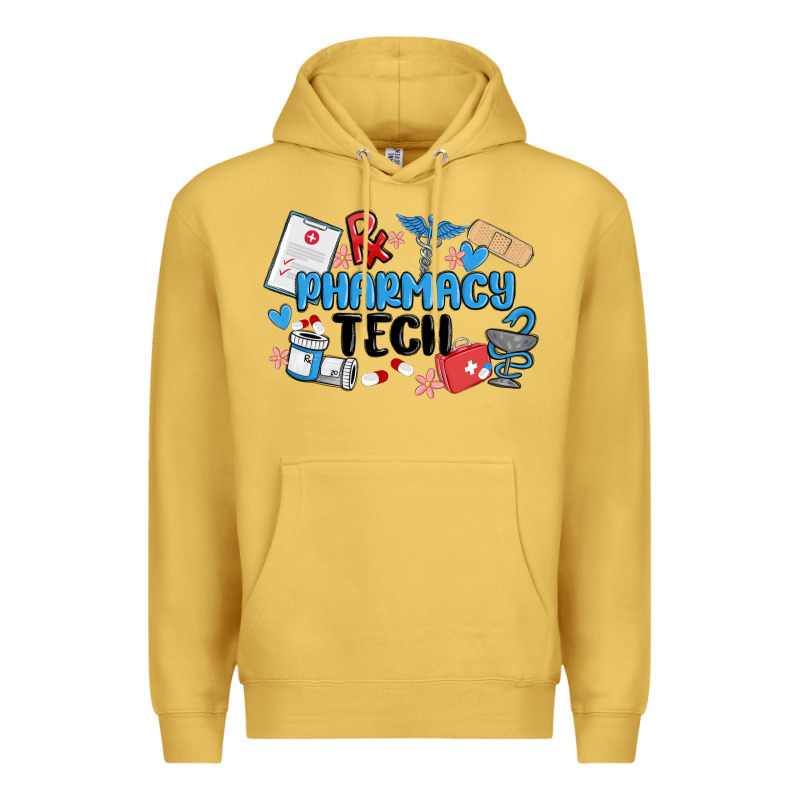Pharmacy Tech Premium Hoodie by MaliasSmallBusiness | Teevron