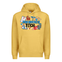 Antique Gold pharmacy tech Premium Hoodie - MaliasSmallBusiness