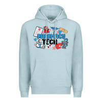 Blue Mist pharmacy tech Premium Hoodie - MaliasSmallBusiness
