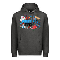 Charcoal Heather pharmacy tech Premium Hoodie - MaliasSmallBusiness