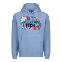 Colony Blue pharmacy tech Premium Hoodie - MaliasSmallBusiness