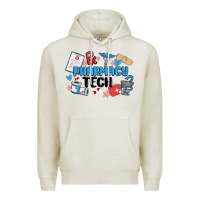 Oatmeal Heather pharmacy tech Premium Hoodie - MaliasSmallBusiness