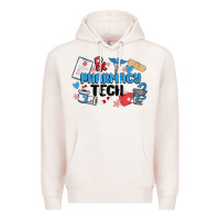 Pale Pink pharmacy tech Premium Hoodie - MaliasSmallBusiness