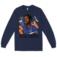 Navy afro man nurse life Long Sleeve Tee - texasbilliewilder