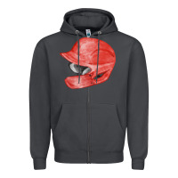 Smoke red baseball batting helmet fa element Zipper Hoodie - FaDigitalArtStudio