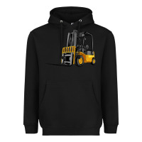 Black forklift Heavyweight Hoodie - Artiststas