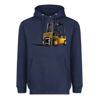 Navy forklift Heavyweight Hoodie - Artiststas
