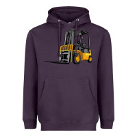Plum forklift Heavyweight Hoodie - Artiststas