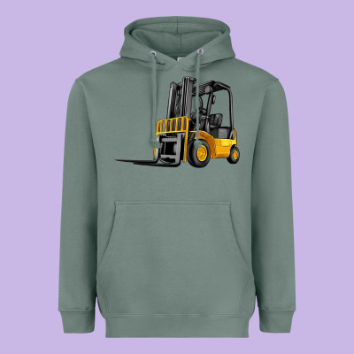 Forklift Heavyweight Hoodie Designed By Artiststas