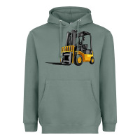 Sage forklift Heavyweight Hoodie - Artiststas
