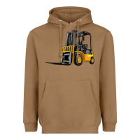 Toasted Coconut forklift Heavyweight Hoodie - Artiststas