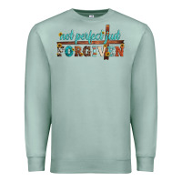 Seafoam not perfect just forgiven Premium Sweatshirt - Artiststas