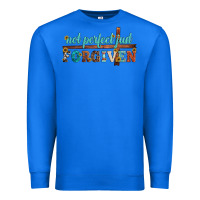 True Royal not perfect just forgiven Premium Sweatshirt - Artiststas
