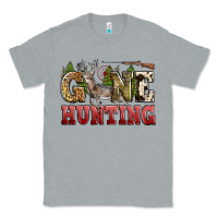 Heather Grey gone hunting Classic Tee - Zillion Design Studio