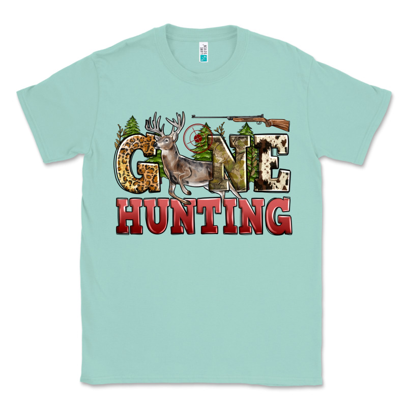Gone Hunting Classic Tee by Zillion Design Studio | Teevron