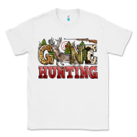 White gone hunting Classic Tee - Zillion Design Studio
