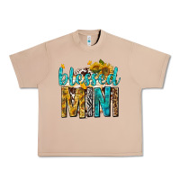 Burro blessed mini with sunflowers Urban Heavy Tee - texasbilliewilder