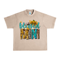 French Oak blessed mini with sunflowers Urban Heavy Tee - texasbilliewilder