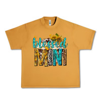 Peanut Butter blessed mini with sunflowers Urban Heavy Tee - texasbilliewilder