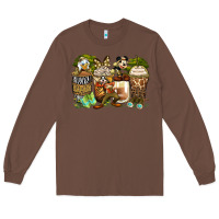 Chestnut safari cartoon characters coffee cups Long Sleeve Tee - Zillion Design Studio