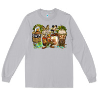 Moon Dust safari cartoon characters coffee cups Long Sleeve Tee - Zillion Design Studio