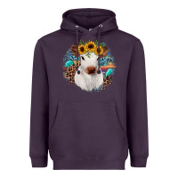 Plum western calf Heavyweight Hoodie - JahusDesignShop