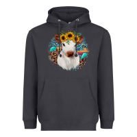 Smoke western calf Heavyweight Hoodie - JahusDesignShop