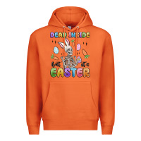 Carrot dead inside but it's easter Premium Hoodie - MaliasSmallBusiness