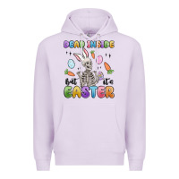 Lilac dead inside but it's easter Premium Hoodie - MaliasSmallBusiness