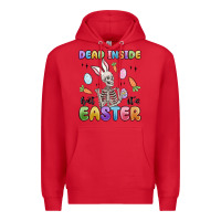 Red dead inside but it's easter Premium Hoodie - MaliasSmallBusiness