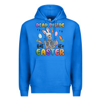 True Royal dead inside but it's easter Premium Hoodie - MaliasSmallBusiness